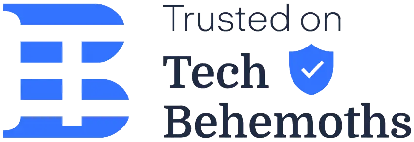 TechBehemoths logo, where Apptalyst is listed in Top IT Companies in Fairfax, United States.