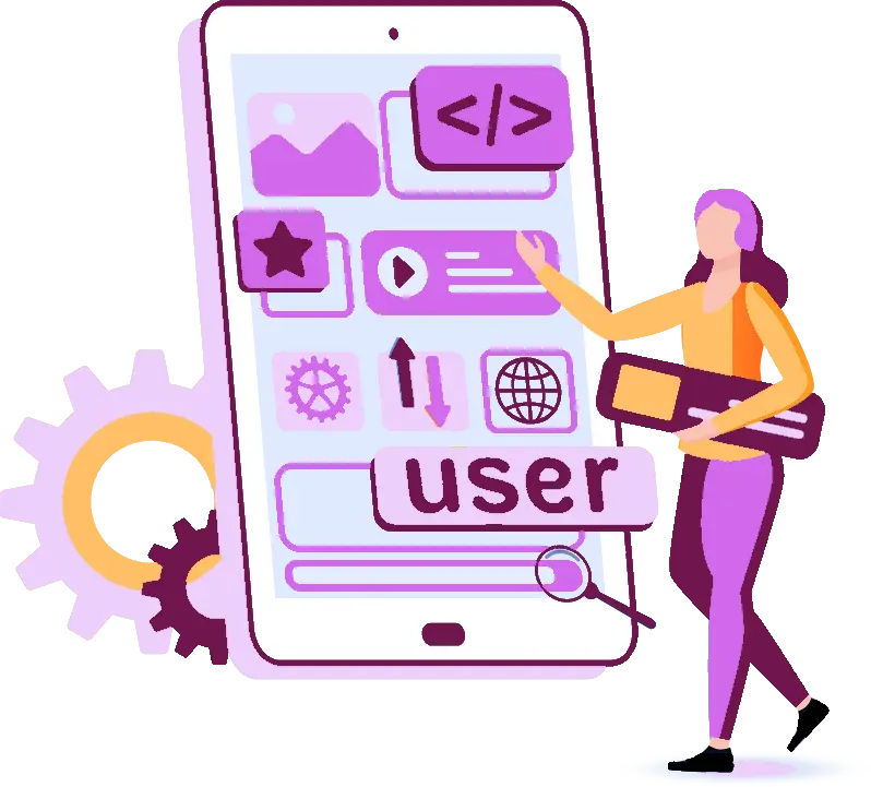 A native mobile application with many features and efficient hardware utilization.